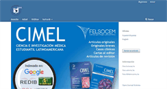 Desktop Screenshot of cimel.felsocem.net